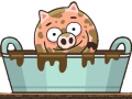 Свинка в луже - играть онлайн