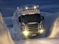 Игра Winter truck jigsaw