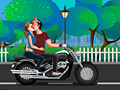 Игра Risky Motorcycle Kissing