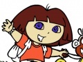 Игра Dora Coloring Book