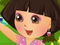 Игра Dora in Flower Garden Dress Up