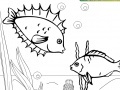 Игра Kid's coloring: Little fishes