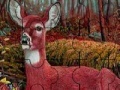 Игра Alone deer in the forest puzzle