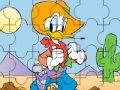 Игра Cowboy Donald: Jigsaw Puzzle