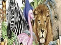 Игра Big zoo slide puzzle