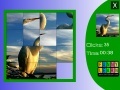 Игра Slide puzzle: Alone Stork 