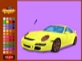 Игра Fast white grand car coloring