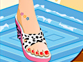 Игра Fashion Foot Nails