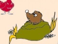 Игра Mole in the farm coloring