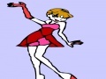 Игра Lady dancer coloring