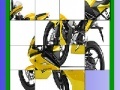 Игра Fast Motorbike slide puzzle