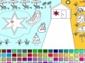 Игра Christmas in resort coloring