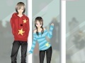 Игра Anime Couple Dress Up Game