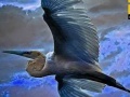 Игра Flying Blue Stork: Puzzle