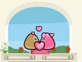 Игра Pou lovely kiss