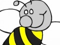 Игра Cute bee coloring game