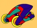 Игра Space car coloring