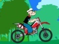 Игра Popeye on a motorcycle 2