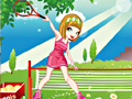 Игра Funky Tennis Girl