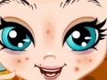 Игра Rainbow fairy facial makeover