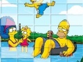 Игра Simpsons puzzle