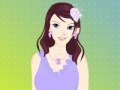 Игра White Frock Girl Dressup