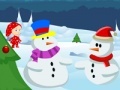 Игра Snowman kissing