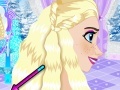 Игра Elsa royal hairstyles