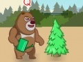 Игра Bear defend the tree