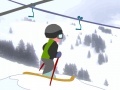 Игра Butt Ski Lift