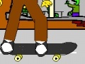Игра Bert Skateboard Game