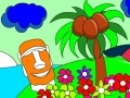 Игра Tropical Island Paradise Coloring