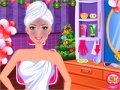Игра Charming Barbie Christmas Makeover