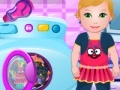 Игра Baby Juliet Washing Clothes 