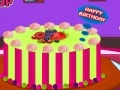 Игра Vanilla Birthday Cake Decor