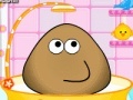 Игра Pou Takes A Shower 