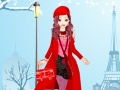 Игра Winter in Paris Dress Up