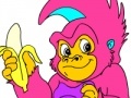 Игра Playful Monkeys Coloring 