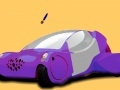 Игра Concept future car coloring