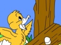 Игра Kid's coloring: Little ducks