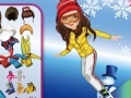 Игра Shining Girl Skiing Dress Up