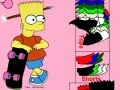 Игра Dress up Bart!
