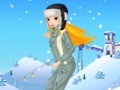 Игра Fashion Skiing Girl Dress Up