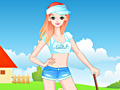 Игра Fashion On The Golf Field