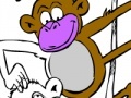 Игра Coloring Jungle Monkeys