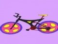 Игра Amazing yellow bike coloring