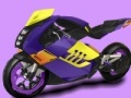 Игра Powerful motorbike coloring