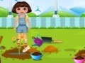 Игра Dora Gardener