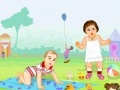 Игра Tom and Sally Baby Picnic