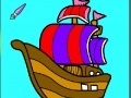 Игра Pirates coloring pages